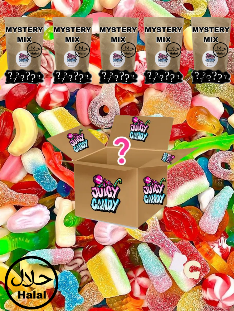 HALAL Süßigkeiten Halal Fruchtgummis Halal Candy Shop JUICY CANDY