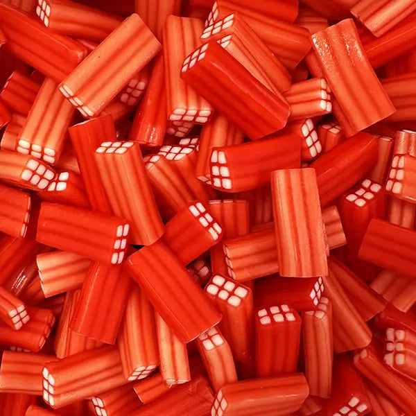 Dulceplus Erdbeer Bricks Halal Fruchtgummis 1 kg
