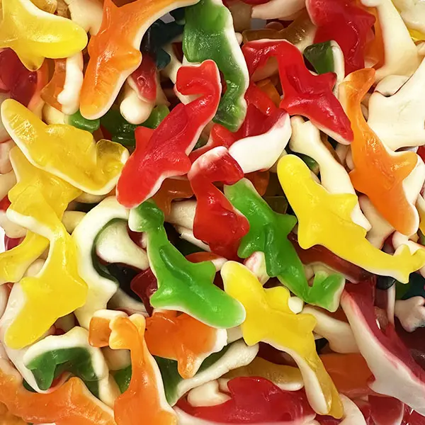 Dulceplus Bunte Haie Halal Fruchtgummis 1 kg