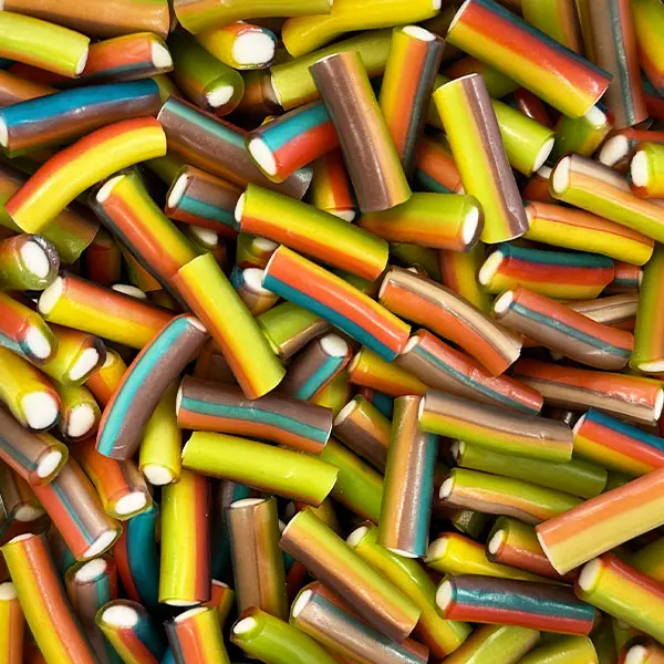 Dulceplus Regebogen Sticks Halal Fruchtgummis 1 kg