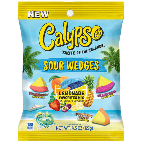 Calypso Sour Wedges Lemonade Mix 127 g