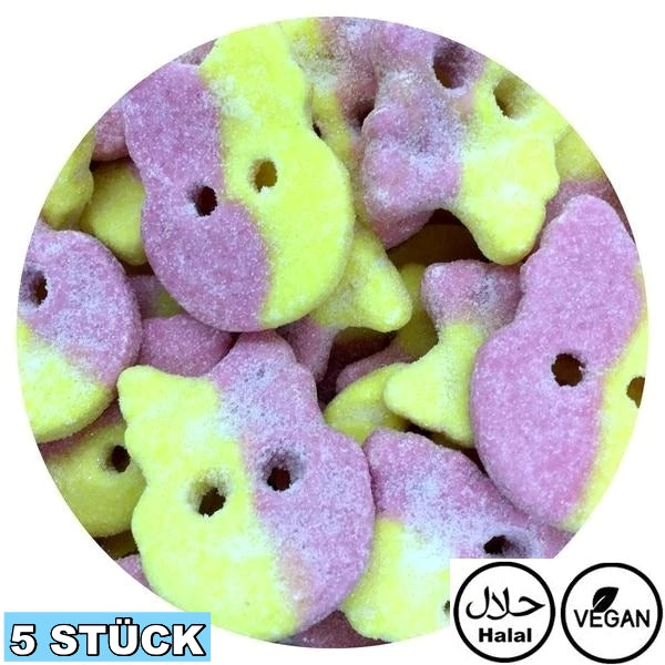 XL Himbeer/Zitrus Schädel (5x)