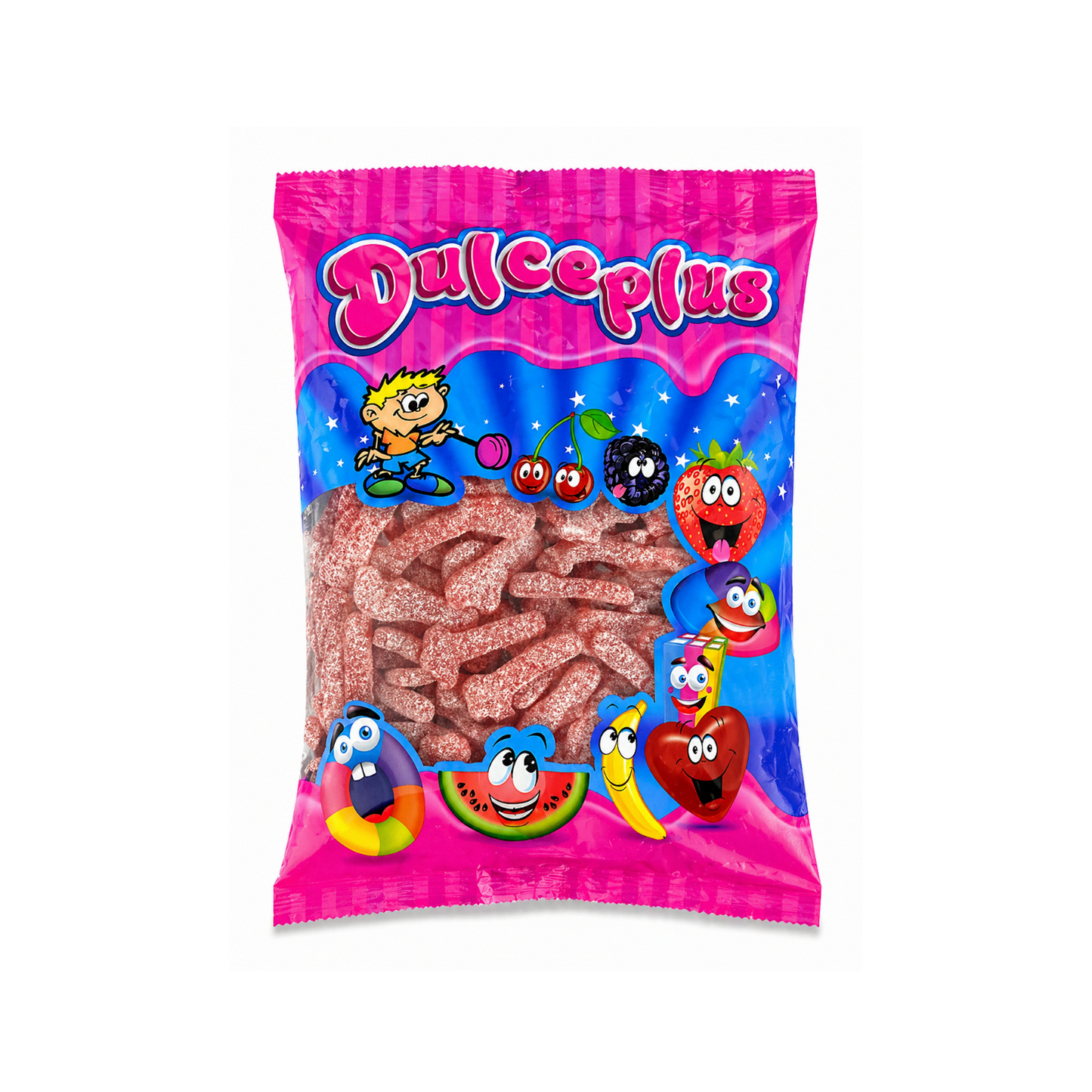 Dulceplus Saure Rote Werkzeuge Halal Fruchtgummis 1 kg