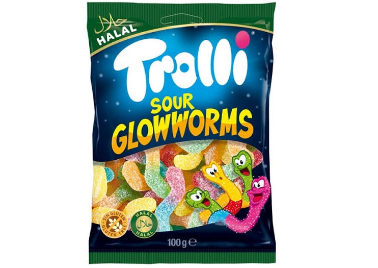 Trolli Sour Glühwürmchen Halal 100 gr.