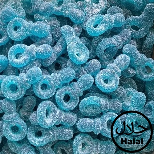 Blaue Schnuller Halal