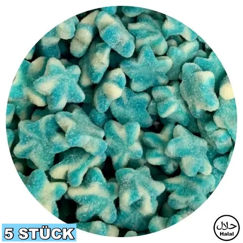 Blue Twist Stars (5x)