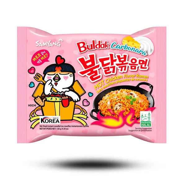 BULDAK CARBONARA SPICY CHICKEN NOODLE 130 g