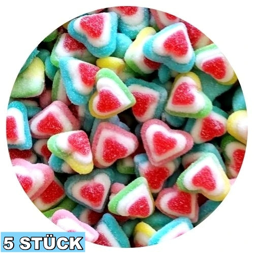Bunte Herzen (5x)