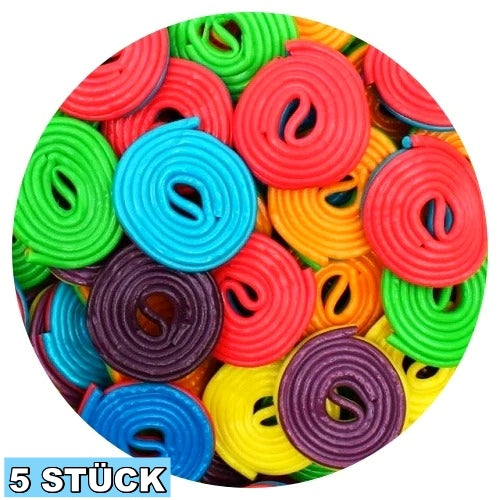 Bunte Schnecken (5x)