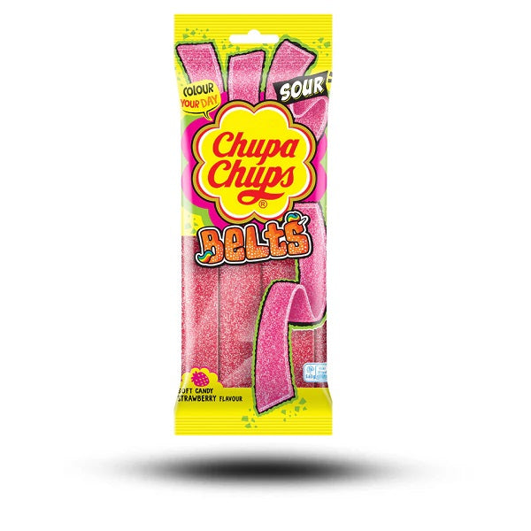 Chupa Chups Strawberry Belts 90 g