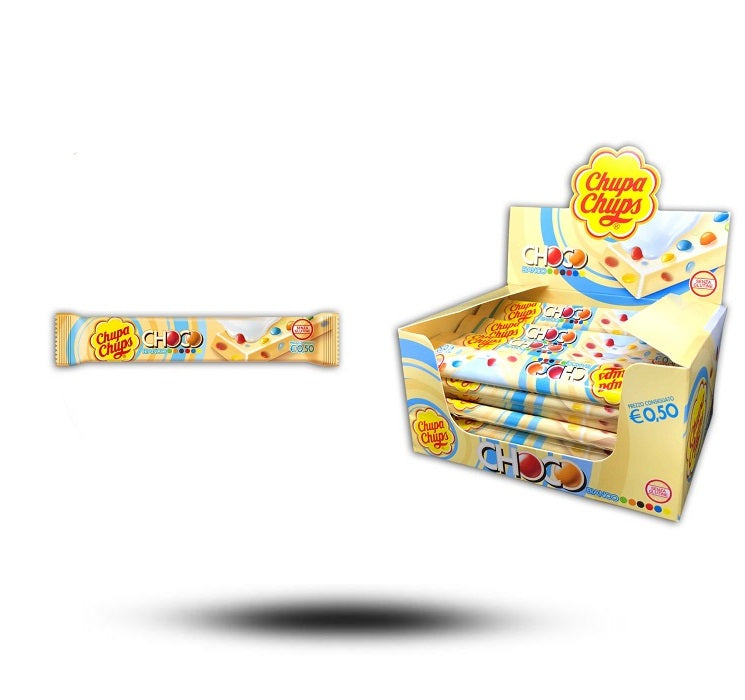 Chupa Choco Snack Bianco 20 g (Italien)