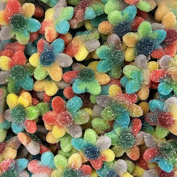 Dulceplus gezuckerte Regenbogen Blumen Halal Fruchtgummis 1 kg