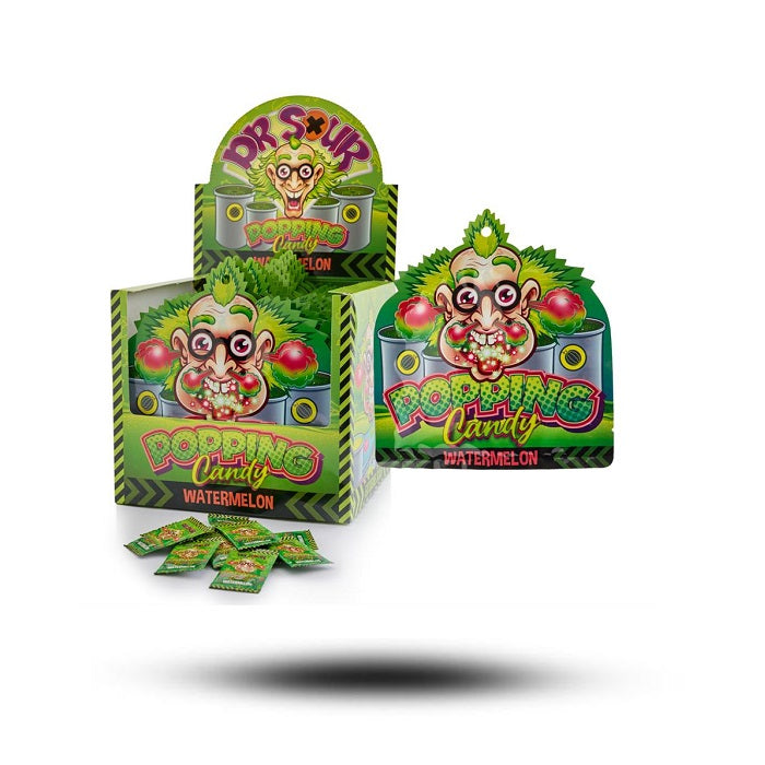 Dr. Sour Popping Candy Watermelon