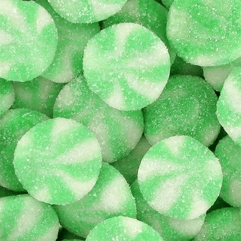 Dulceplus Sour Kiwi Twist Halal Fruchtgummis 1 kg