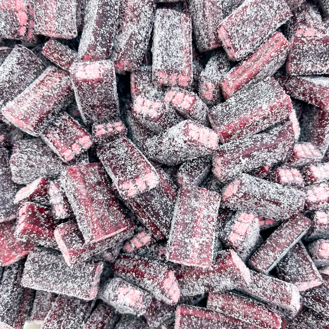 Dulceplus Gezuckerte Kirsche Ziegel Halal Fruchtgummis 1 kg