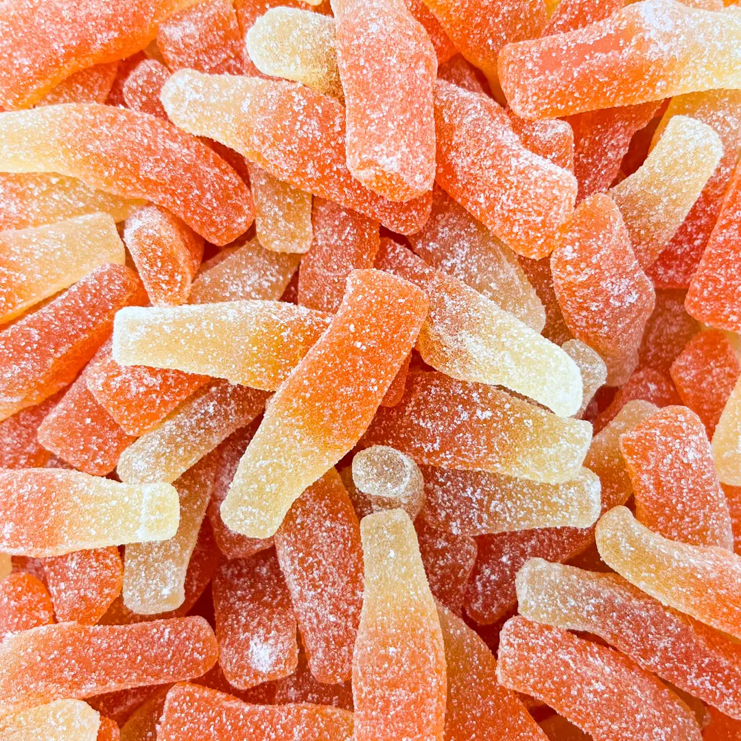 Dulceplus Orange Flaschen Halal Fruchtgummis 1 kg