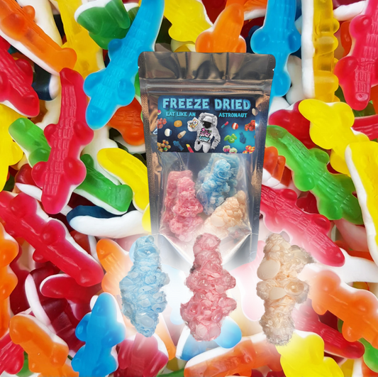 Gefriergetrocknete Süßigkeiten Krokodile Freeze Dried Candy