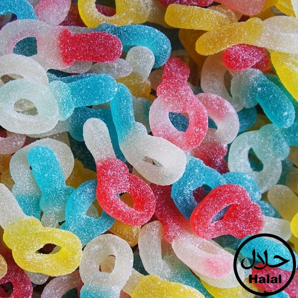 Bunte Schnuller Halal