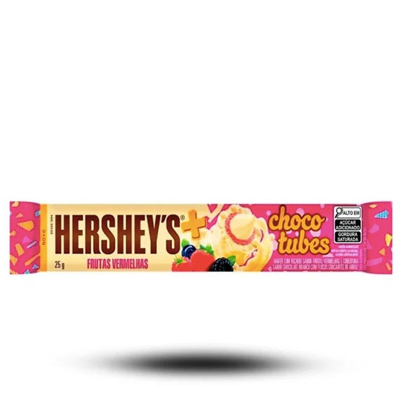 HERSHEYS CHOCOTUBES WHITE CHOCOLATE AND BERRIES 25 g (Asien)