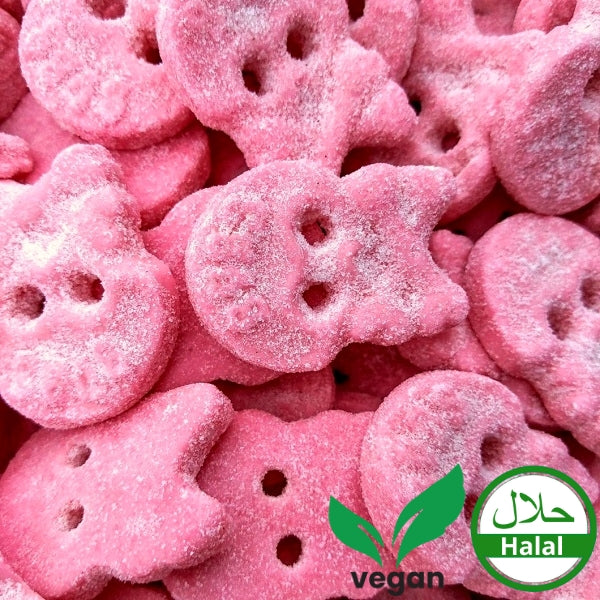 Himbeer Schädel Halal/Vegan