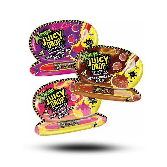 Bazooka Xtreme Juicy Drop Gummies 57 gr.