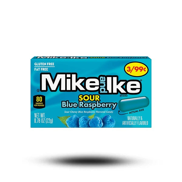 Mike&Ike Sour Blue Raspberry 22 g