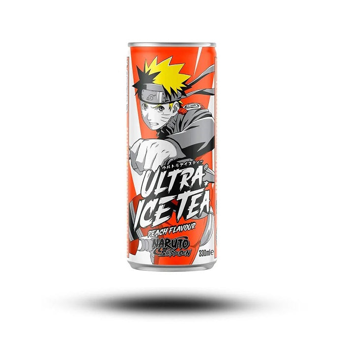 Ultra Ice Tea Naruto Sleek Can Peach 330 ml (Japan) MHD: 01.09.24