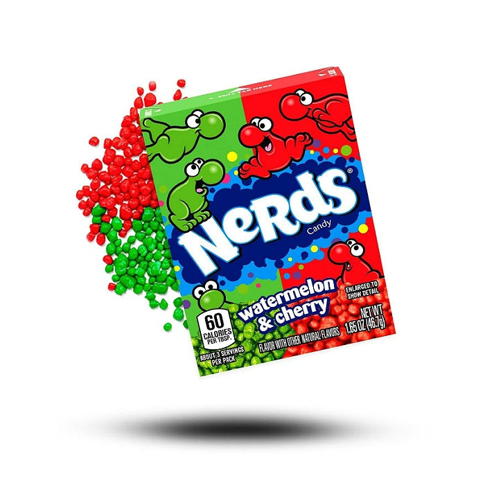 Nerds Watermelon & Cherry 46,7 gr.
