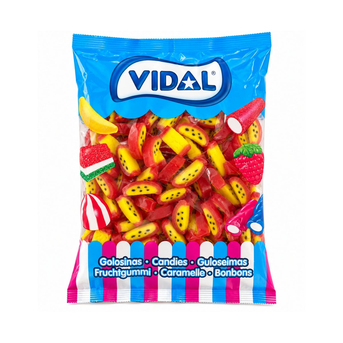 Vidal Passionsfrucht Scheiben Fruchtgummis 1 kg