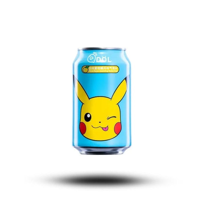 Qdol Pokemon Citrus Fruits Soda 330ml (Japan)