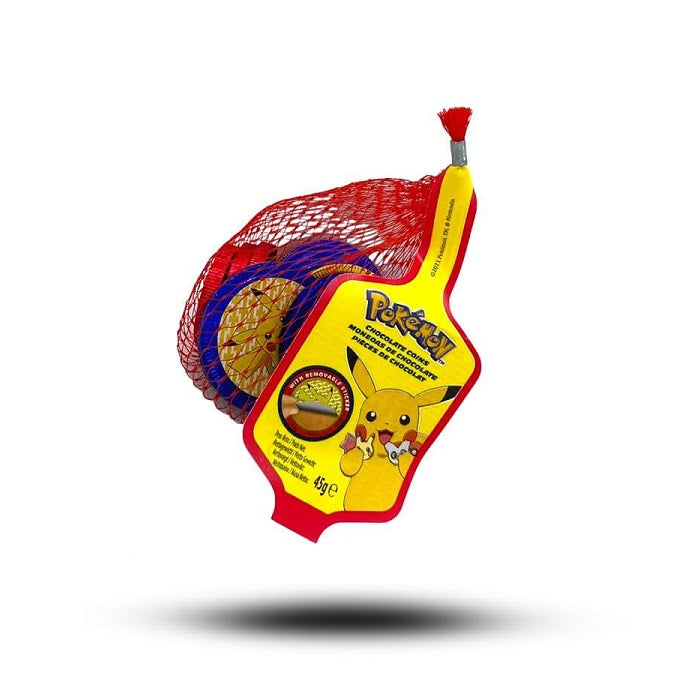 Pokemon Chocolate Coins 45g