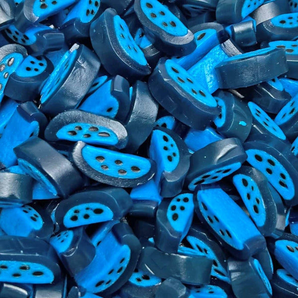 Blue Raspberry Slices