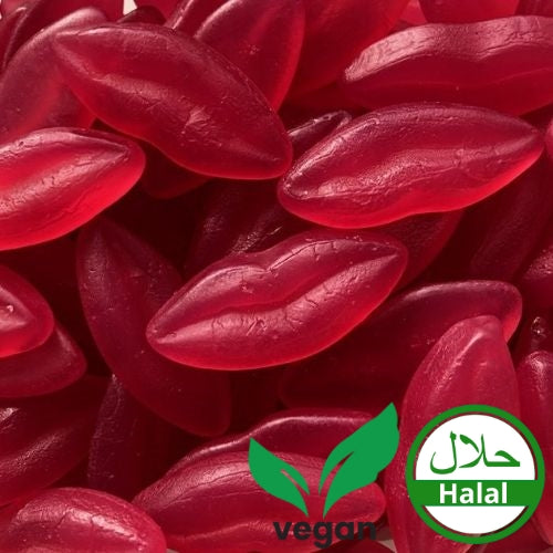 Rote Lippen Halal/Vegan