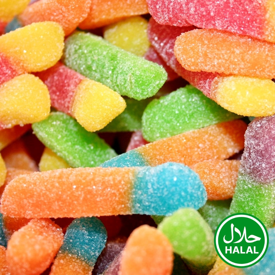 Saure Glühwürmer Halal