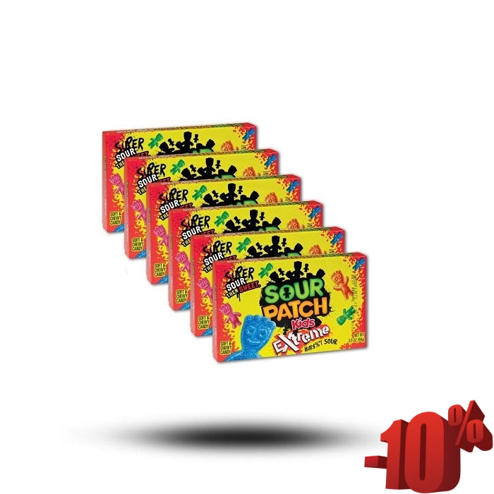 Sour Patch Extreme Box Bundle (6 Stück)