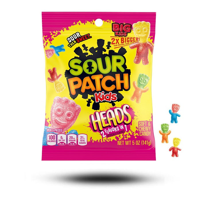 Sour Patch Kids Heads 141 g