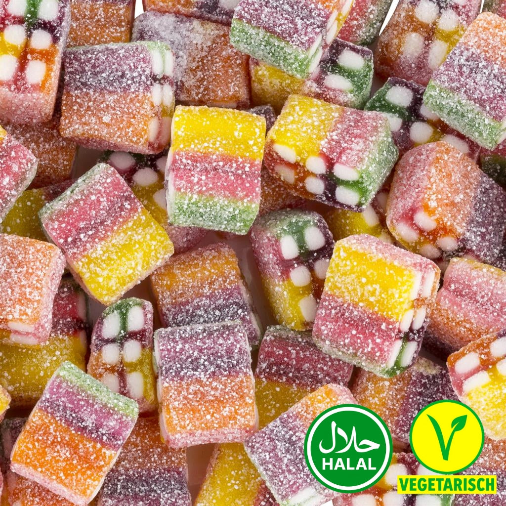 Saure Regenbogen Ziegel Halal/Vegetarisch