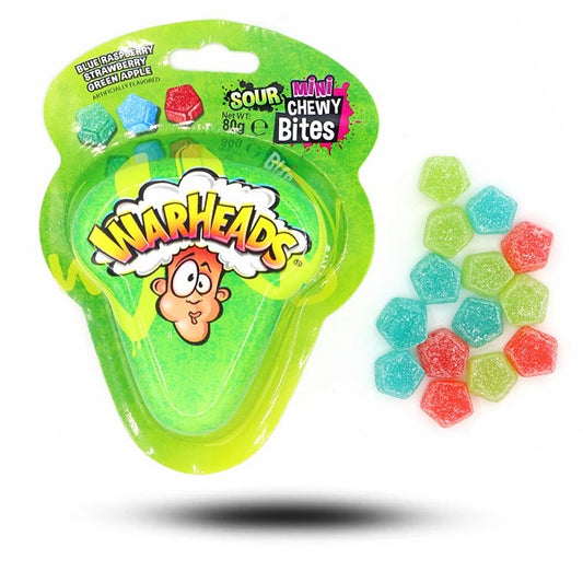 Warheads Mini Bites 80 g