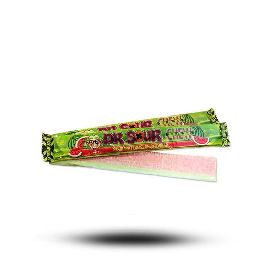 Dr Sour Watermelon Chew Bar | Amerikanische Süßigkeiten | Süßigkeiten aus aller Welt