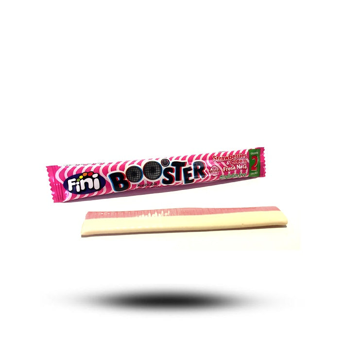 Fini Booster Strawberry | Amerikanische Süßigkeiten | Süßigkeiten aus aller Welt