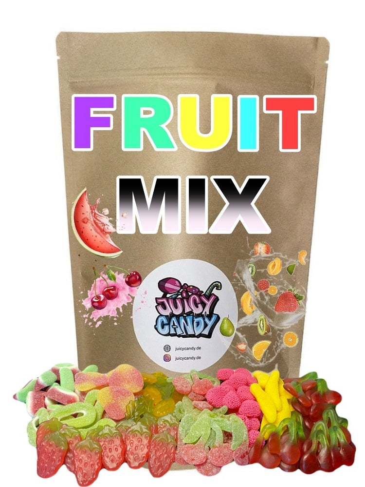 Frucht Süßigkeiten Mix | Fruchtgummi Mix | Bunte Tüte | Gemischte Tüte | | Süßigkeiten aus aller Welt