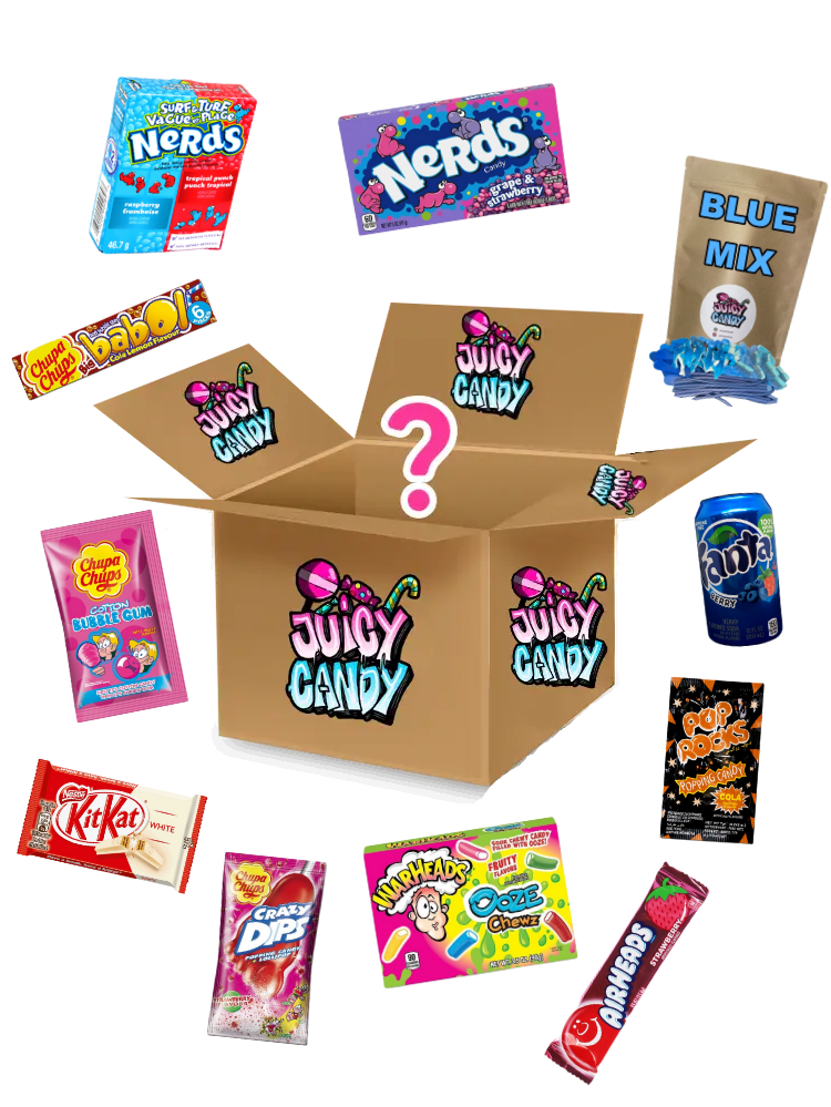Candy Box 5 Euro Überraschungspaket mit verschiedenen Leckereien