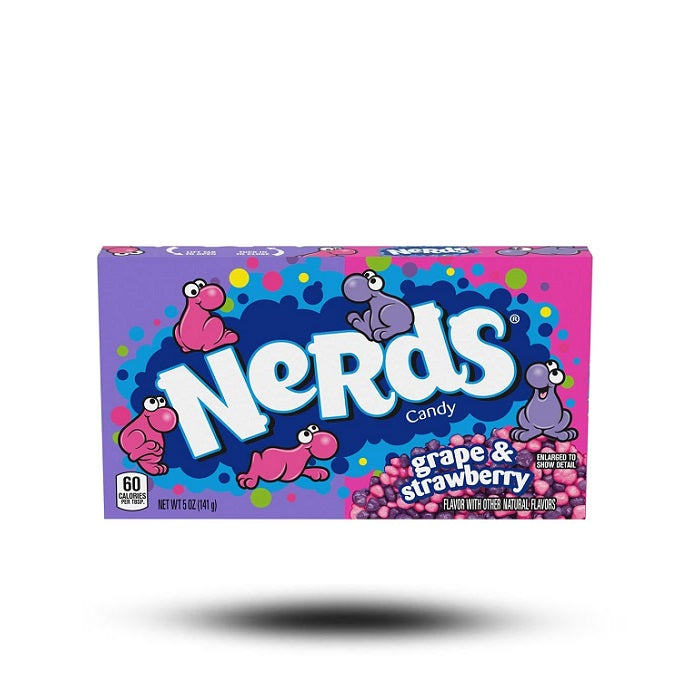 Nerds grape & strawberry | Amerikanische Süßigkeiten | Süßigkeiten aus aller Welt