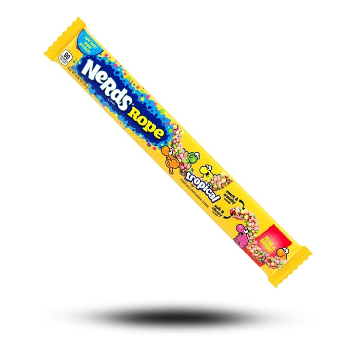 Nerds Rope tropical | Amerikanische Süßigkeiten | Süßigkeiten aus aller Welt