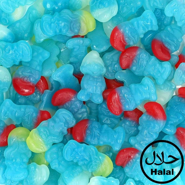 Schlümpfe Halal