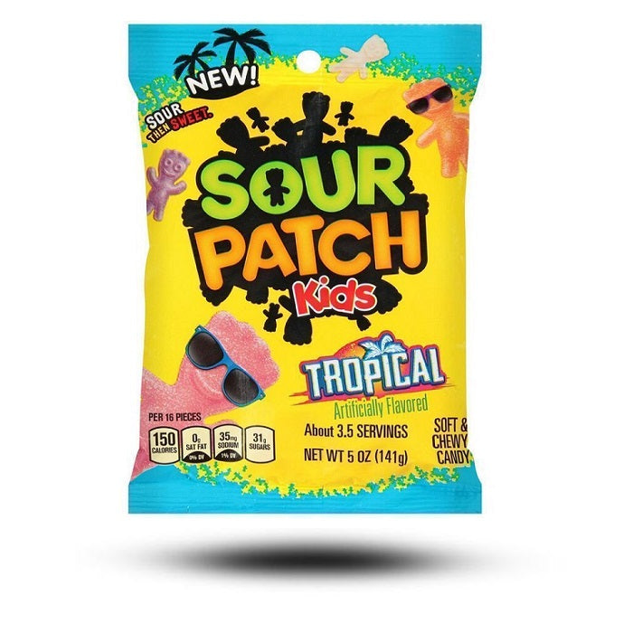Sour Patch Kids Tropical | Amerikanische Süßigkeiten | Süßigkeiten aus aller Welt