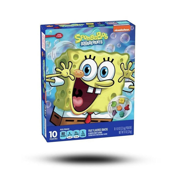 Spongebob Fruit Snack | Amerikanische Süßigkeiten | Süßigkeiten aus aller Welt