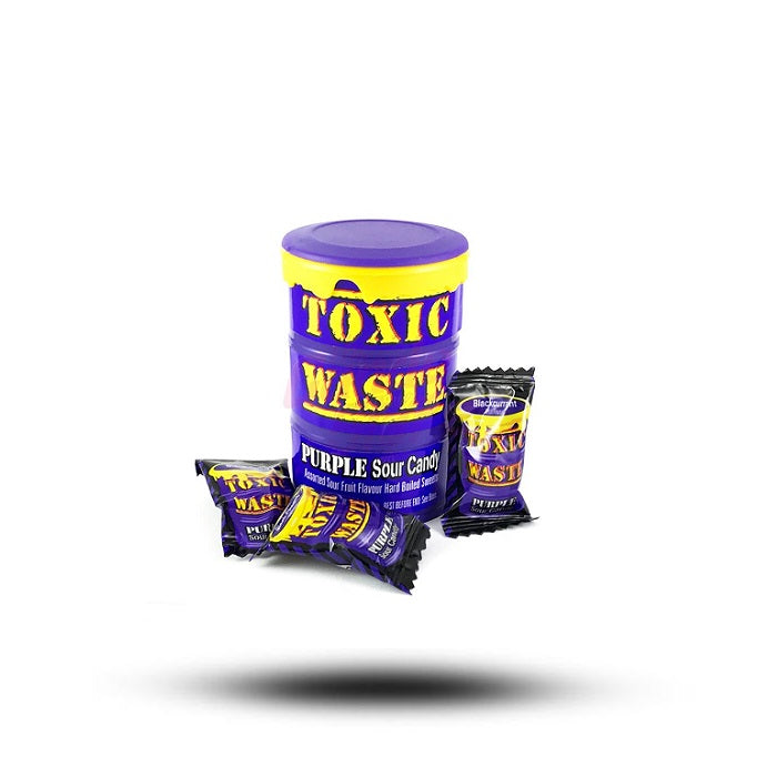 Toxic Waste Purple Sour Candy Drum 42 gr.