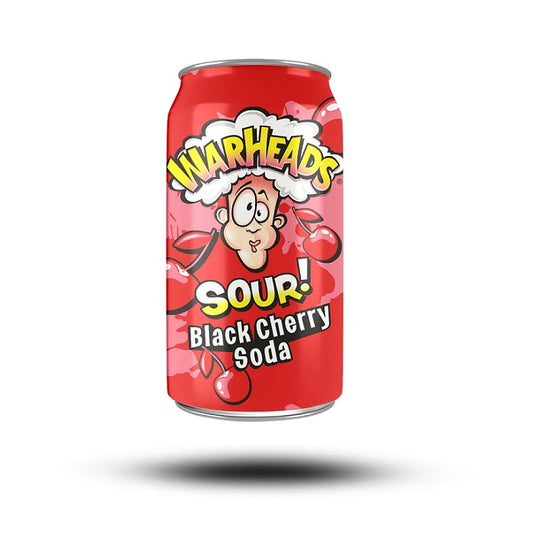 Warheads Sour Black Cherry Soda | Amerikanische Süßigkeiten | Süßigkeiten aus aller Welt