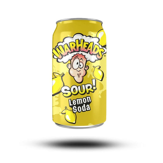 Warheads Sour Lemon Soda | Amerikanische Süßigkeiten | Süßigkeiten aus aller Welt